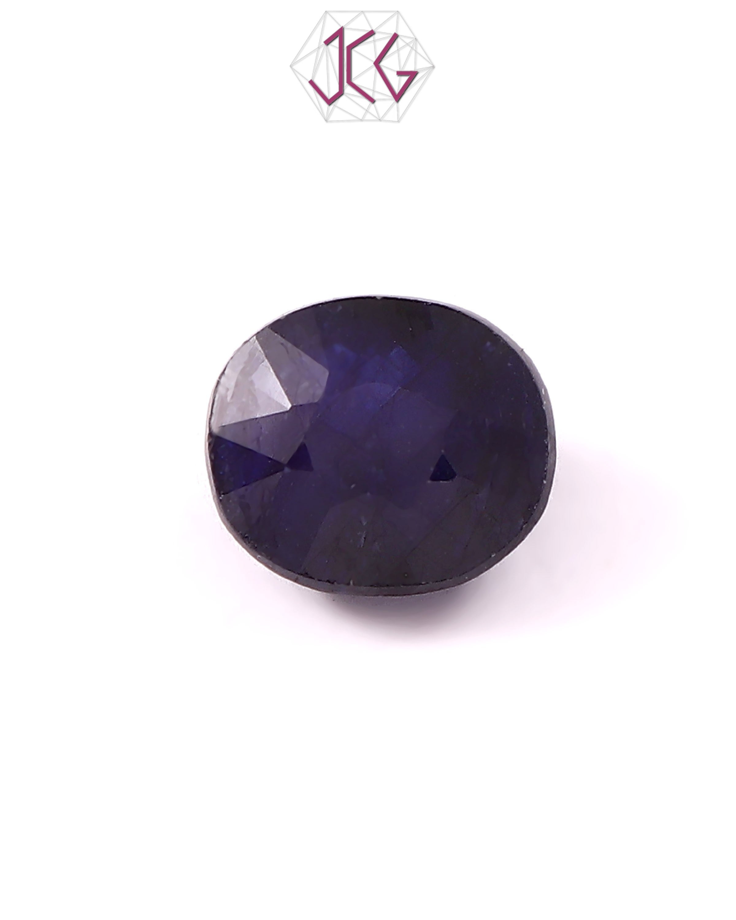 Natural Bangkok Blue Sapphire (Neelam) Stone 6.90 Carat / 7.59 Ratti (With Certificate)