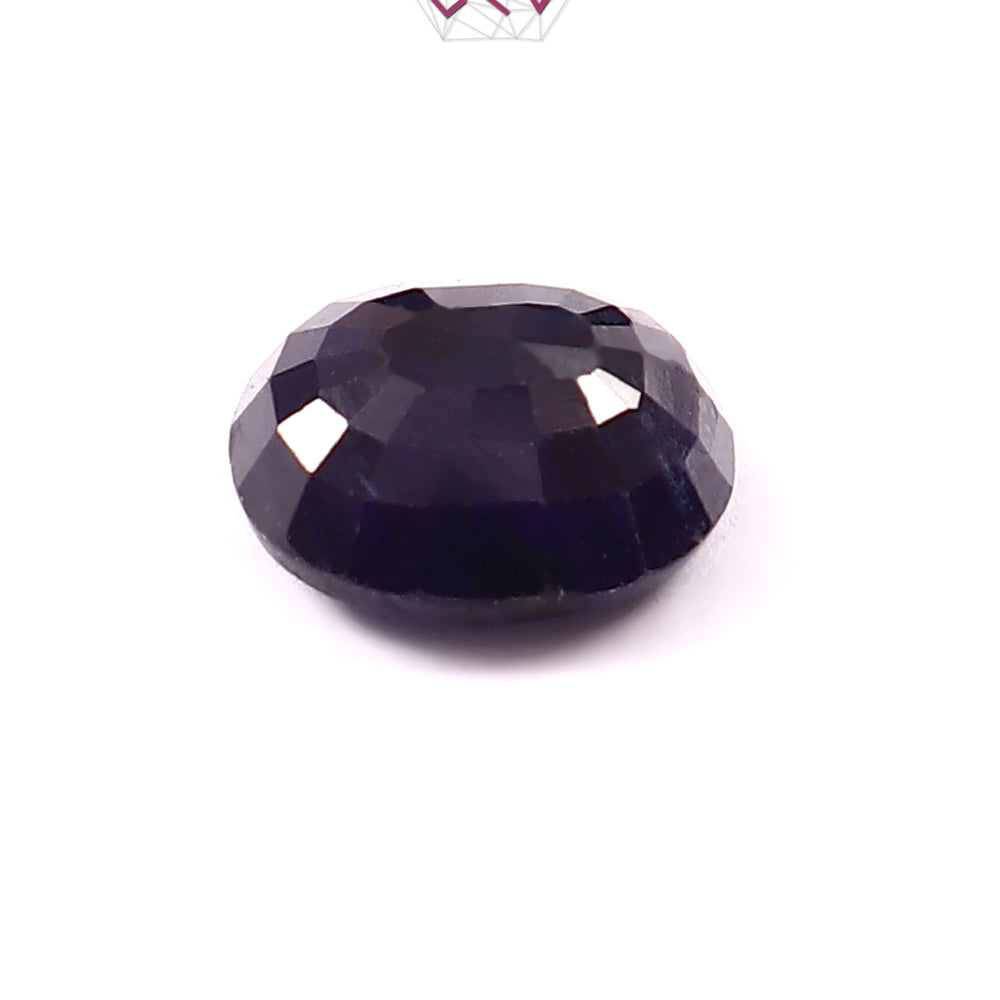 Natural Bangkok Blue Sapphire (Neelam) Stone 6.90 Carat / 7.59 Ratti (With Certificate)