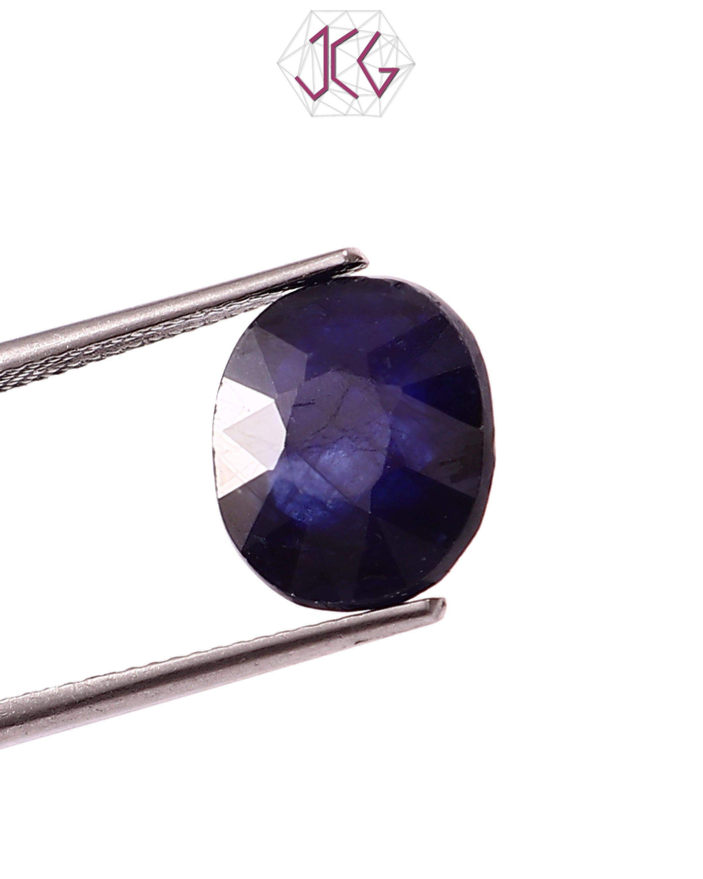 Natural Bangkok Blue Sapphire (Neelam) Stone 6.90 Carat / 7.59 Ratti (With Certificate)