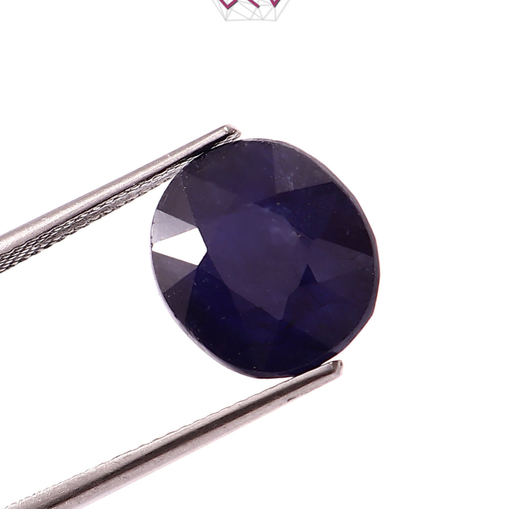 Natural Bangkok Blue Sapphire (Neelam) Stone 9.95 Carat / 11.00 Ratti (With Certificate)