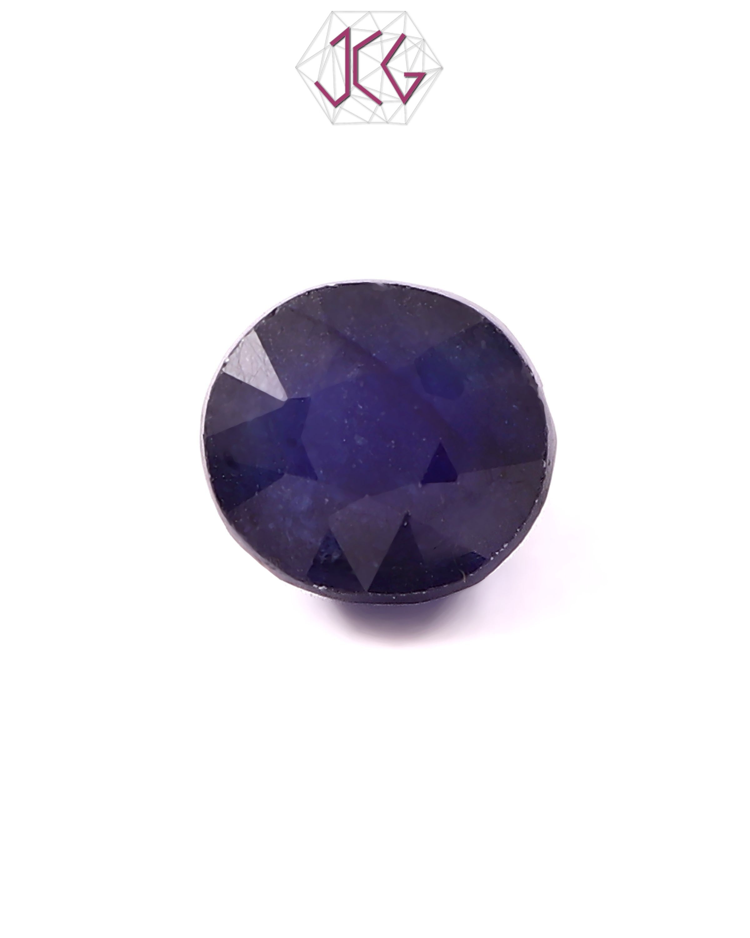 Natural Bangkok Blue Sapphire (Neelam) Stone 7.70 Carat / 8.47 Ratti (With Certificate)