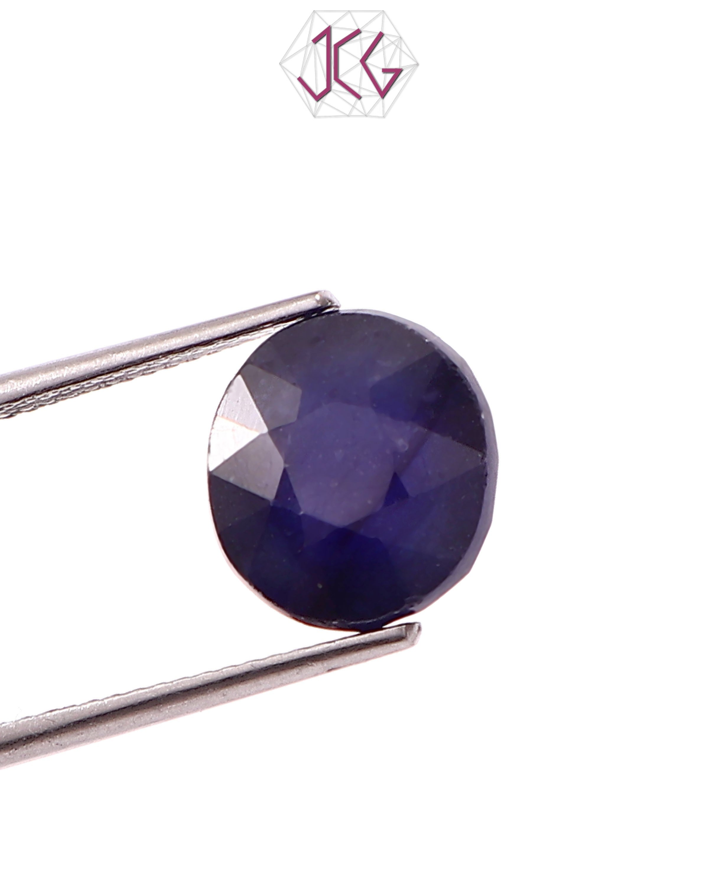 Natural Bangkok Blue Sapphire (Neelam) Stone 7.70 Carat / 8.47 Ratti (With Certificate)