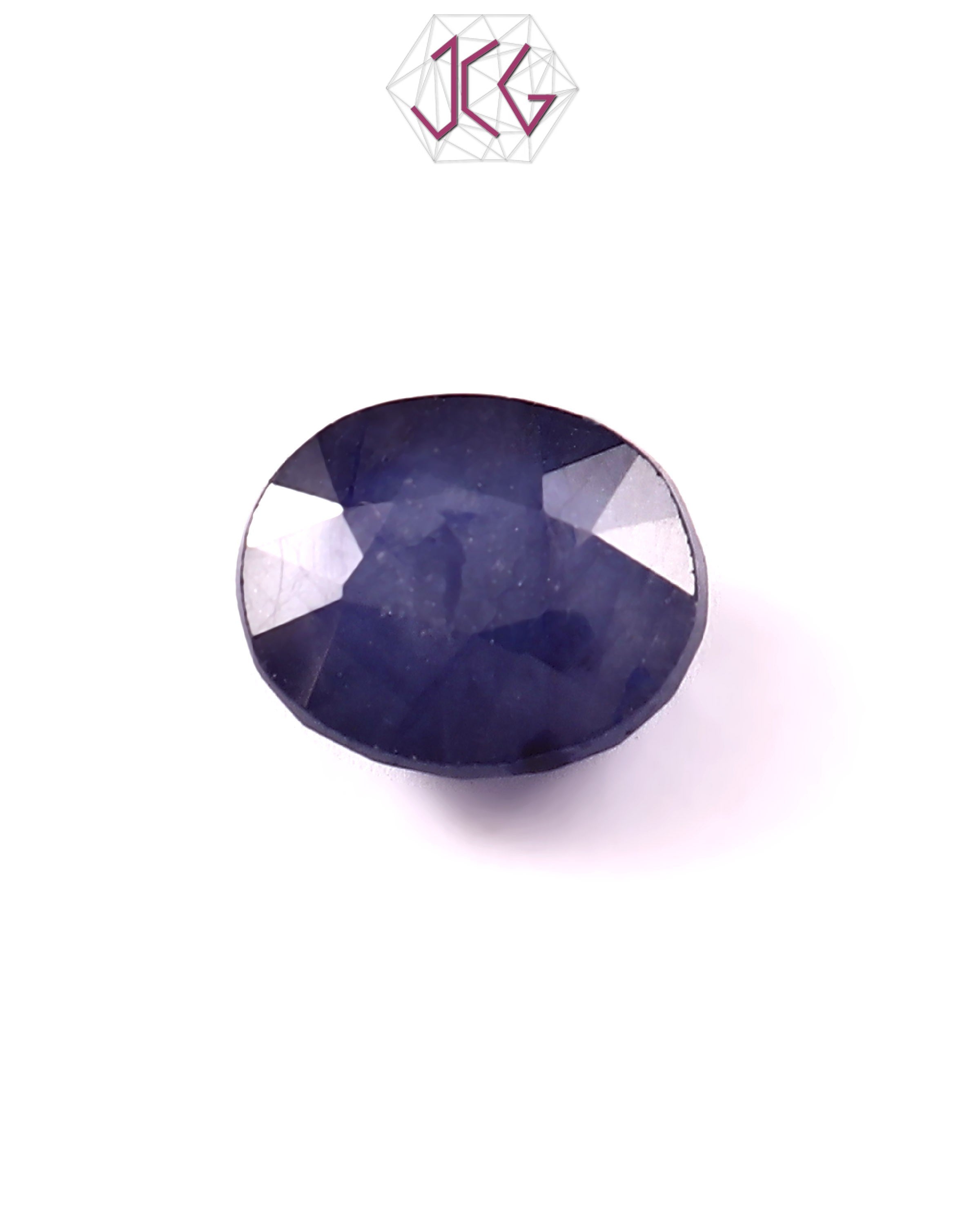 Natural Bangkok Blue Sapphire (Neelam) Stone 9.35 Carat / 10.25 Ratti (With Certificate)