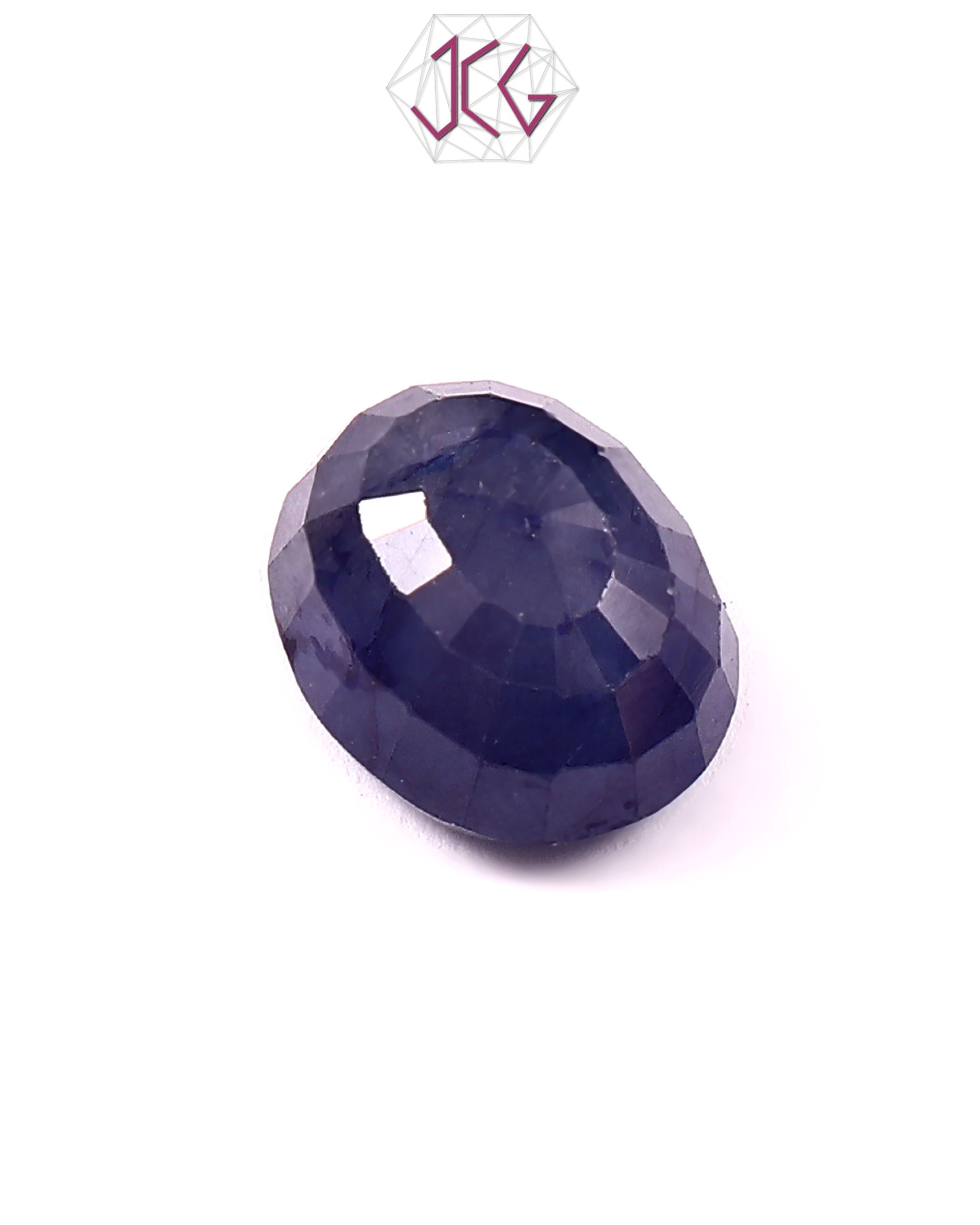 Natural Bangkok Blue Sapphire (Neelam) Stone 9.35 Carat / 10.25 Ratti (With Certificate)