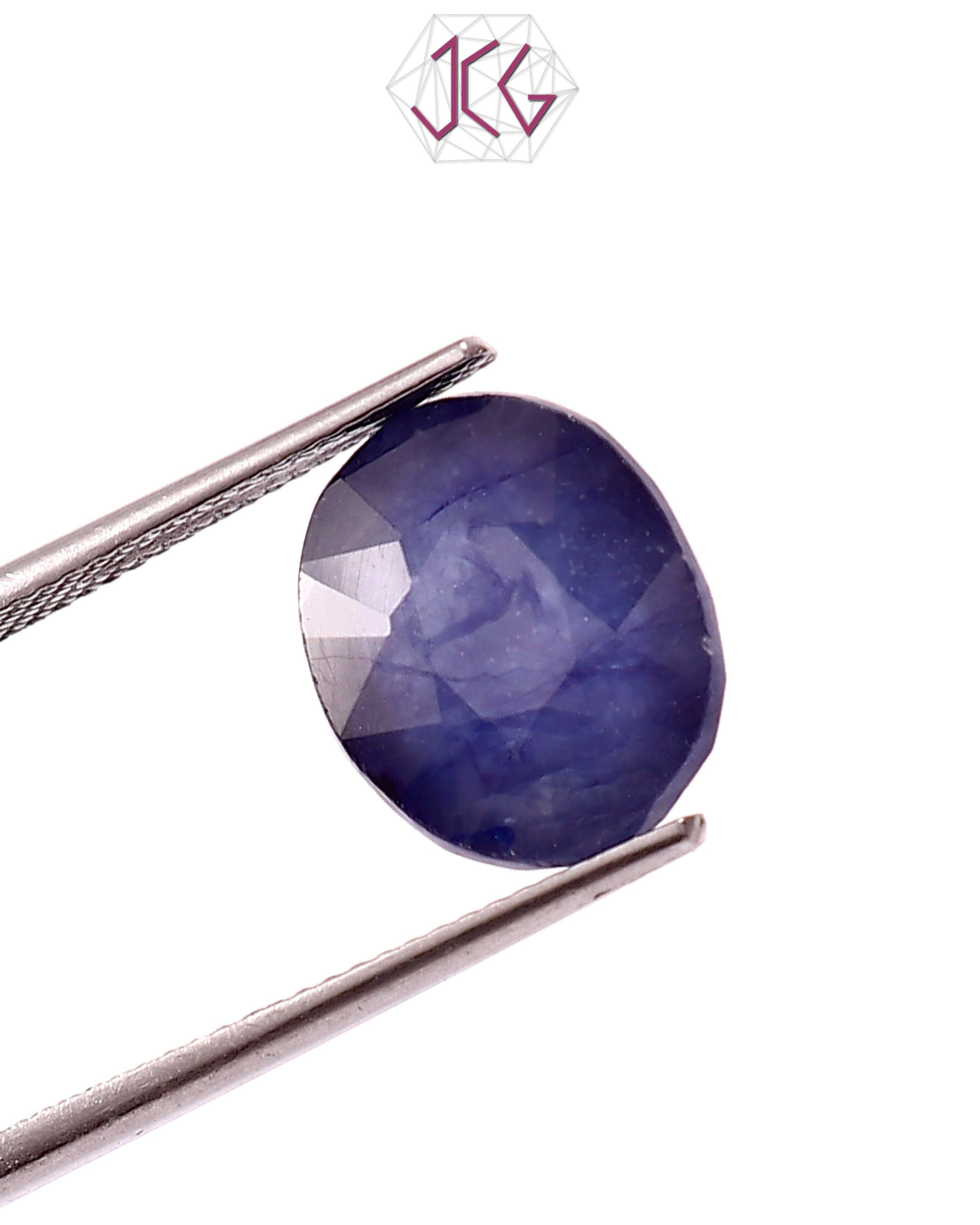 Natural Bangkok Blue Sapphire (Neelam) Stone 9.35 Carat / 10.25 Ratti (With Certificate)