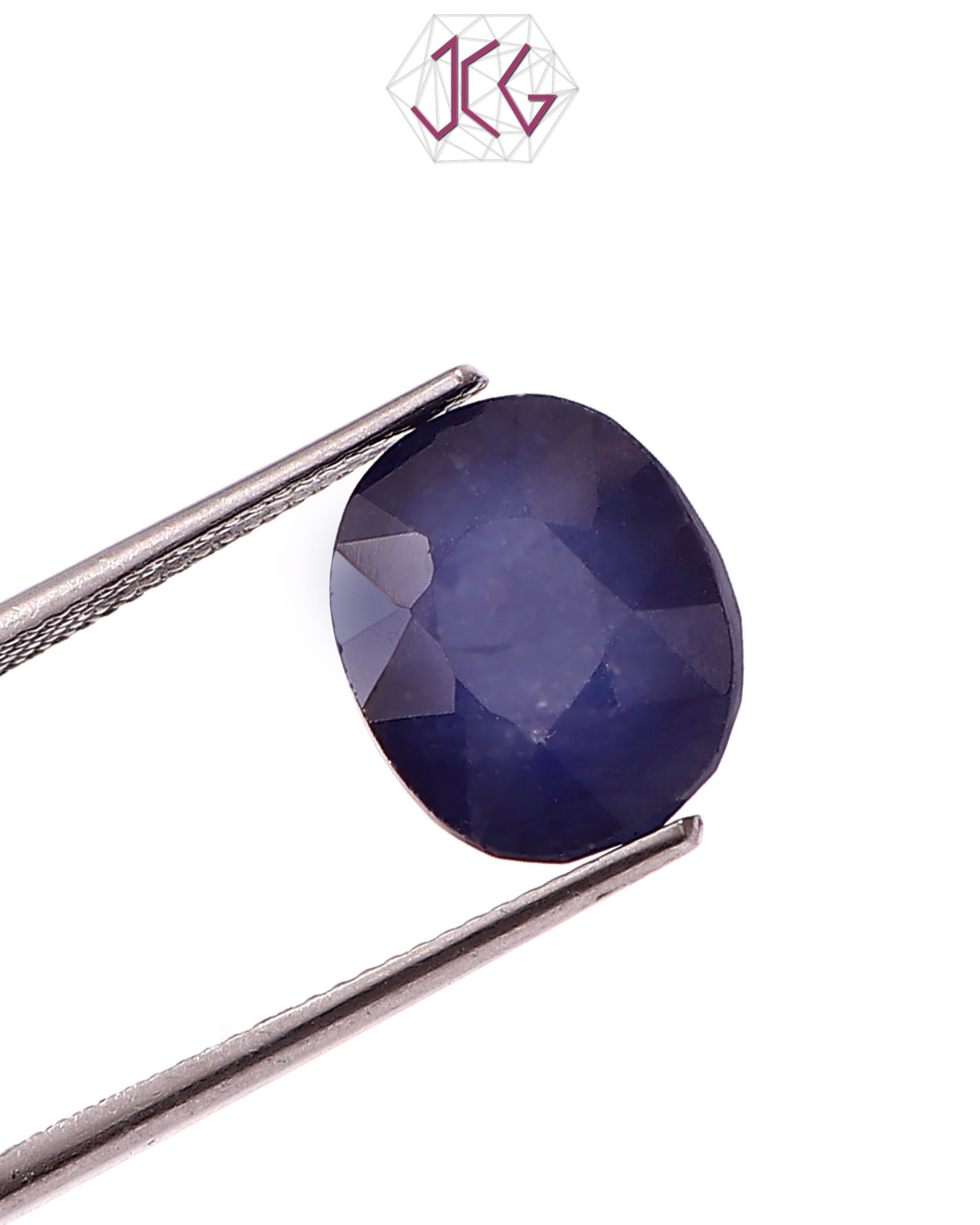 Natural Bangkok Blue Sapphire (Neelam) Stone 9.85 Carat / 10.80 Ratti (With Certificate)