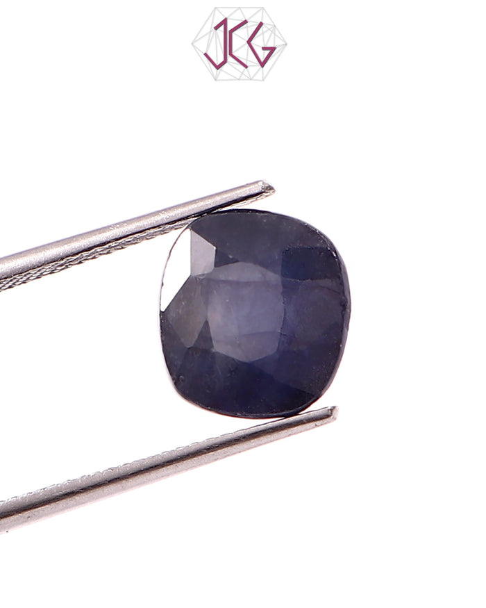 Natural Bangkok Blue Sapphire (Neelam) Stone 7.55 Carat / 8.30 Ratti (With Certificate)
