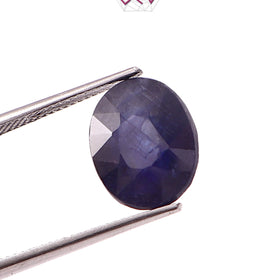 Natural Bangkok Blue Sapphire (Neelam) Stone 8.45 Carat / 9.30 Ratti (With Certificate)
