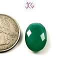 Natural Green Onyx Gemstone 9.11 Carat / 10.11 Ratti (With Certificate)