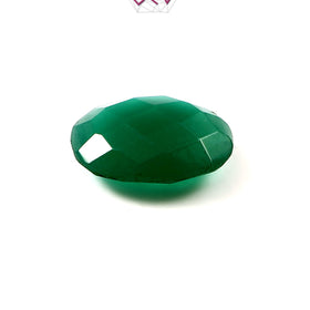 Natural Green Onyx Gemstone 9.11 Carat / 10.11 Ratti (With Certificate)