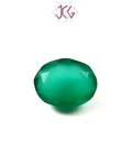 Natural Green Onyx Gemstone 5.04 Carat / 5.59 Ratti (With Certificate)