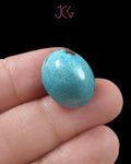 Natural Irani Turquoise (Nishapuri) Stone 19.10 Carat / 21.20 Ratti (With Certificate)