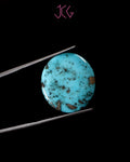 Natural Irani Turquoise (Nishapuri) Stone 24.65 Carat / 27.36 Ratti (With Certificate)