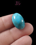 Natural Turquoise Firoza Gemstone 12.31 Carat / 13.66 Ratti (With Certificate)