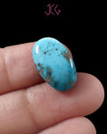 Natural Turquoise Firoza Gemstone 10.70 Carat / 11.88 Ratti (With Certificate)