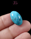 Natural Turquoise Firoza Gemstone 11.73 Carat / 13.02 Ratti (With Certificate)