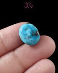 Natural Turquoise Firoza Gemstone 8.29 Carat / 9.20 Ratti (With Certificate)