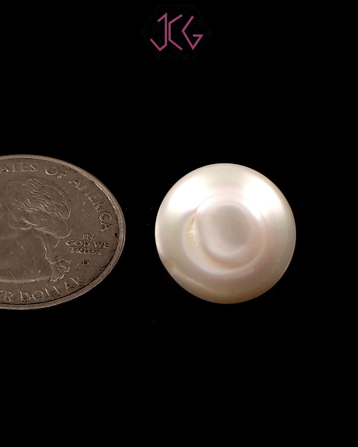 Natural Pearl (Moti) Stone 20.75 Carat / 23.03 Ratti (With Certificate)