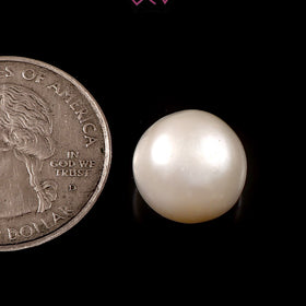 Natural Pearl (Moti) Stone 10.90 Carat / 12.09 Ratti (With Certificate)