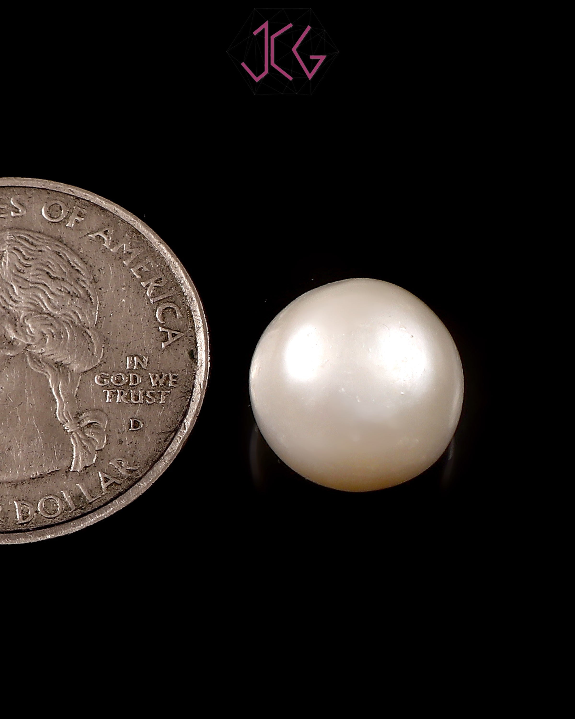 Natural Pearl (Moti) Stone 10.90 Carat / 12.09 Ratti (With Certificate)