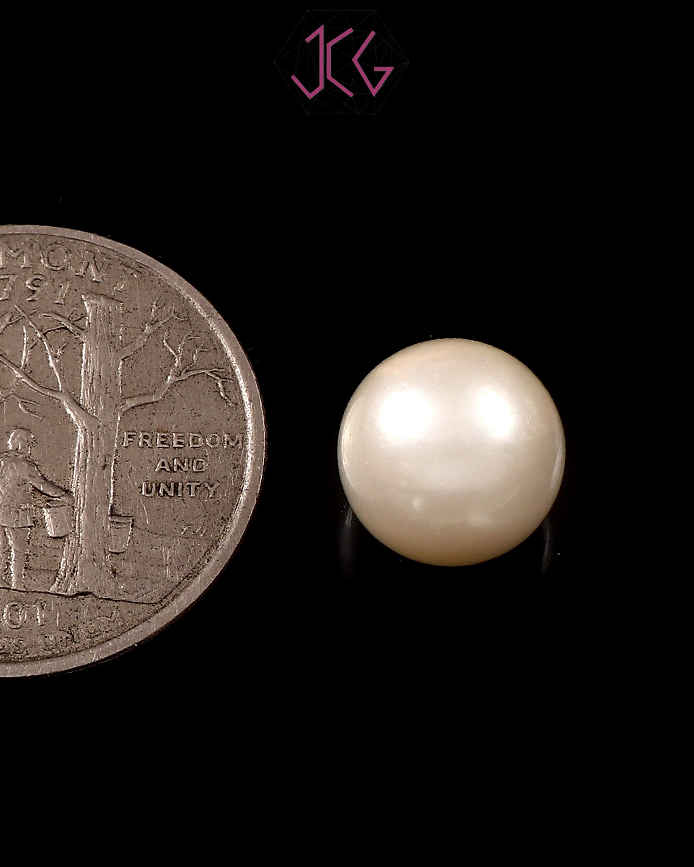 Natural Pearl (Moti) Stone 8.60 Carat / 9.54 Ratti (With Certificate)