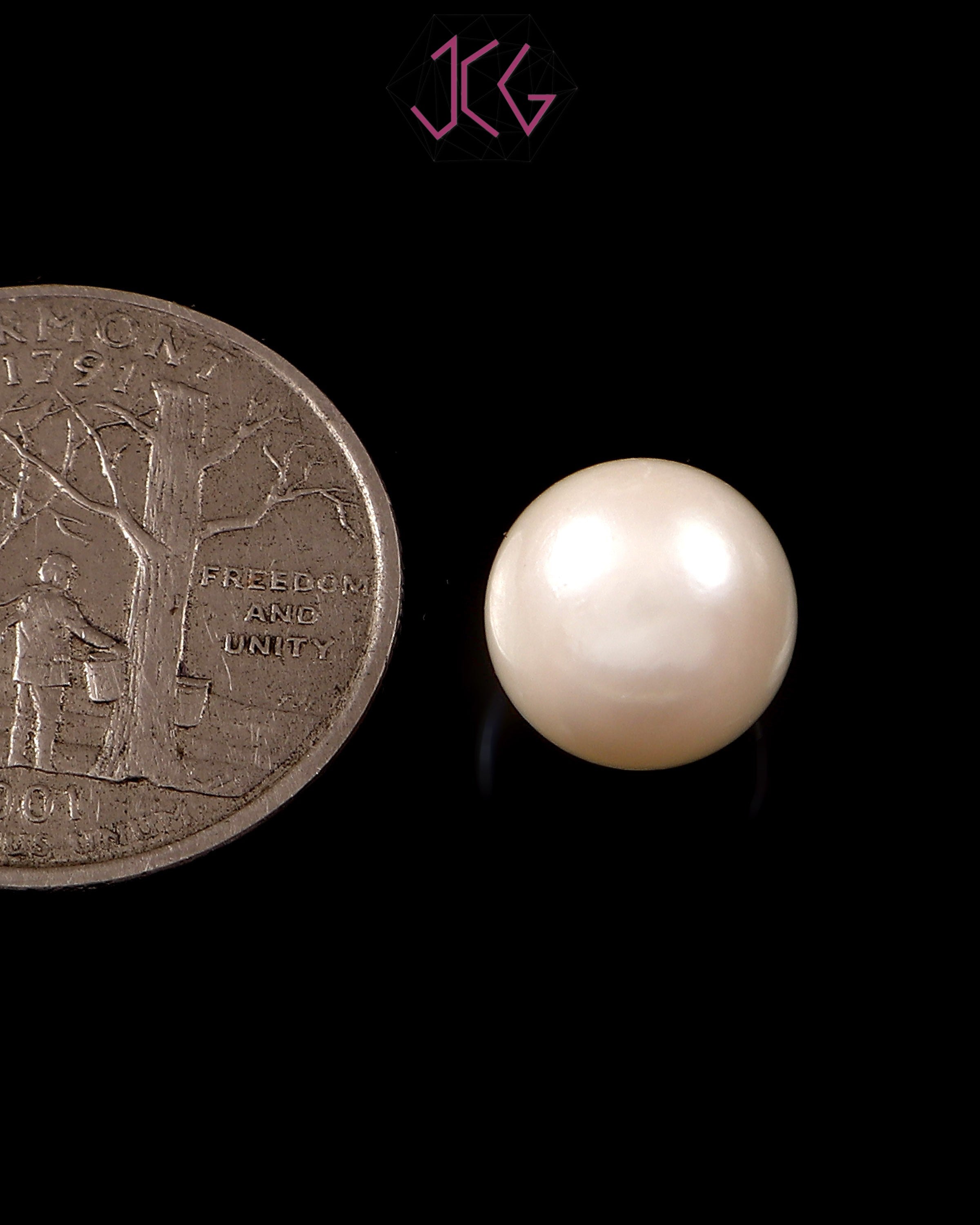 Natural Pearl (Moti) Stone 8.15 Carat / 8.96 Ratti (With Certificate)