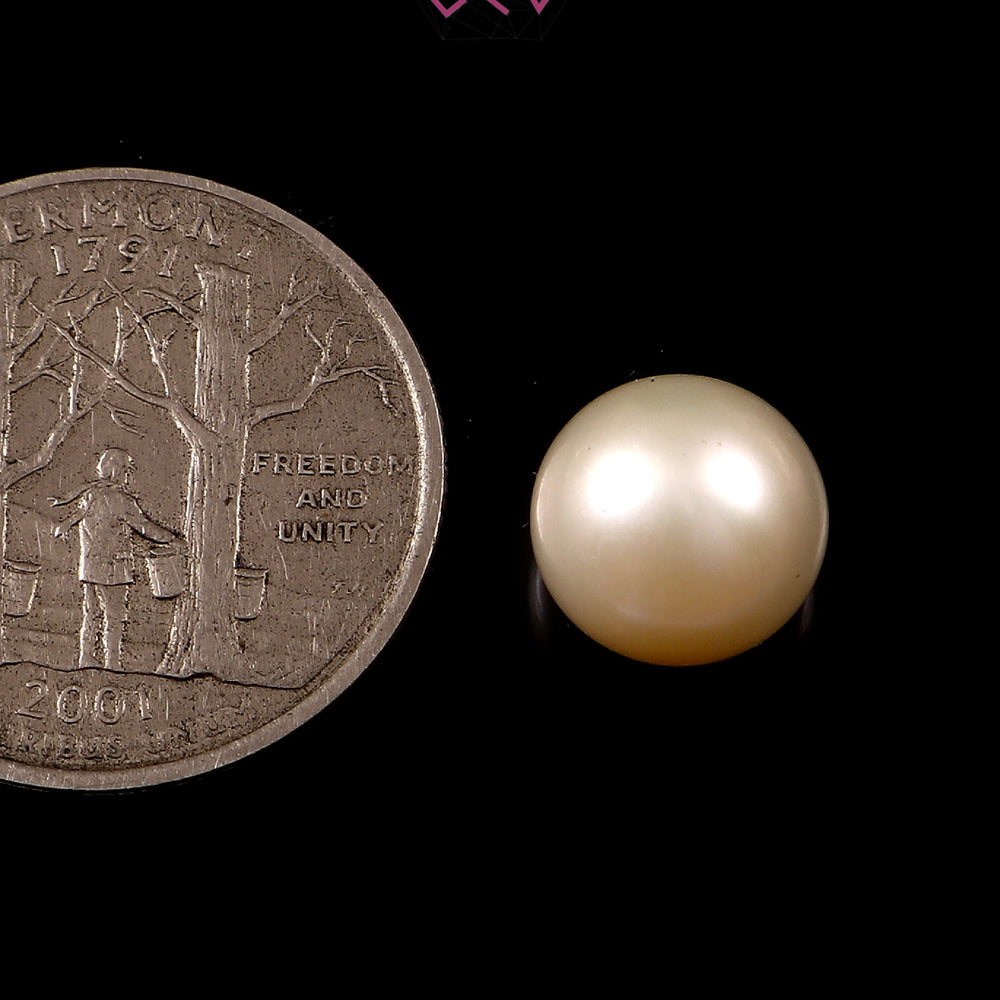 Natural Pearl (Moti) Stone 6.45 Carat / 7.15 Ratti (With Certificate)