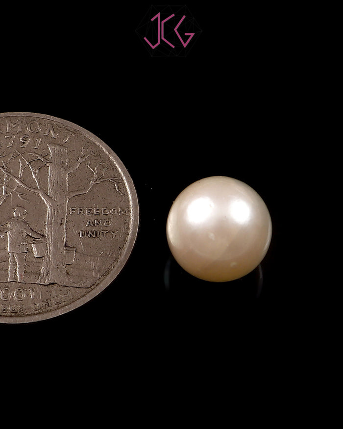 Natural Pearl (Moti) Stone 7.55 Carat / 8.38 Ratti (With Certificate)