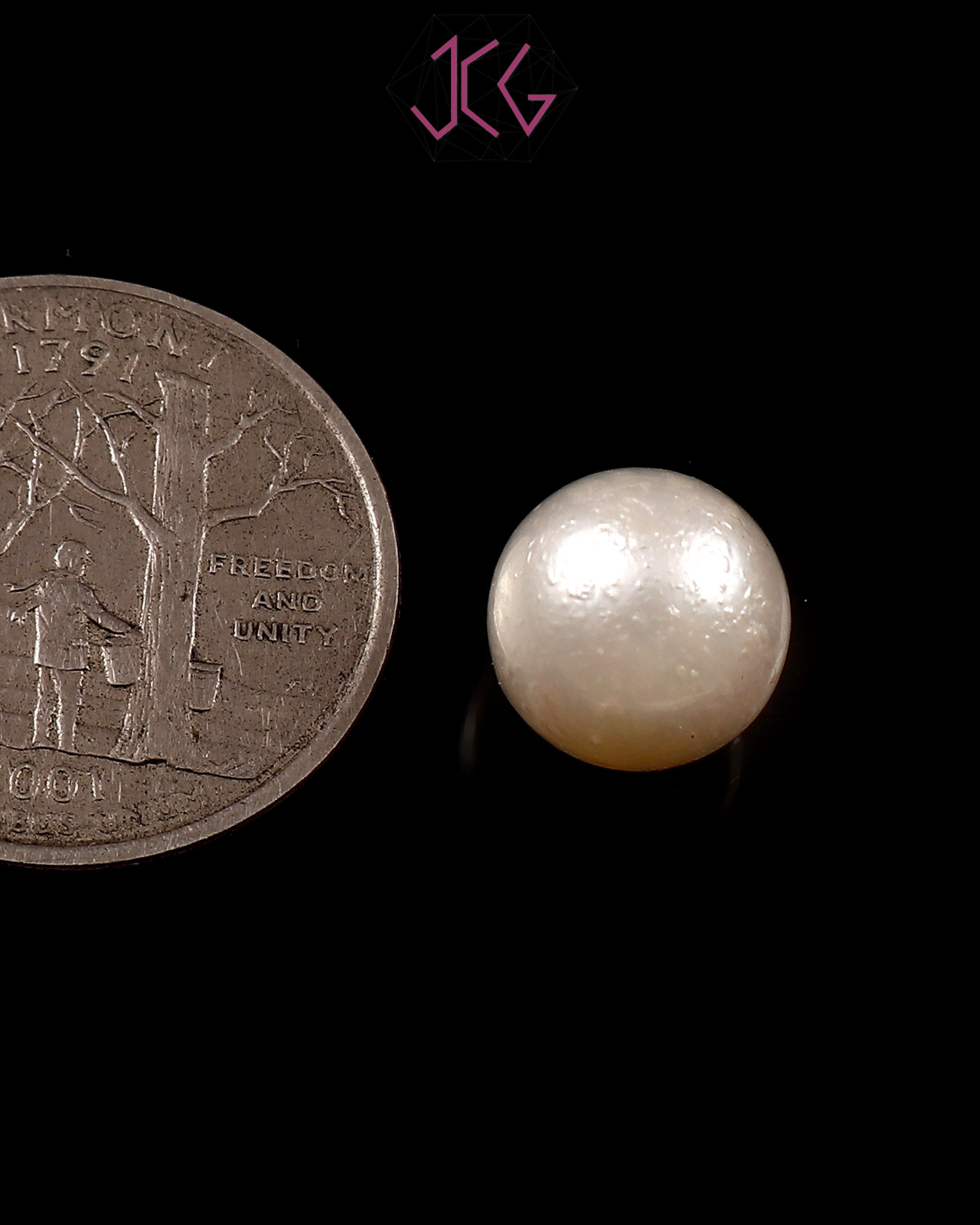Natural Pearl (Moti) Stone 8.70 Carat / 9.65 Ratti (With Certificate)