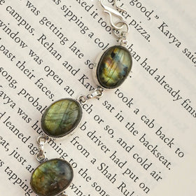Labradorite Chain Bracelet - Jaipur Crystal Gems