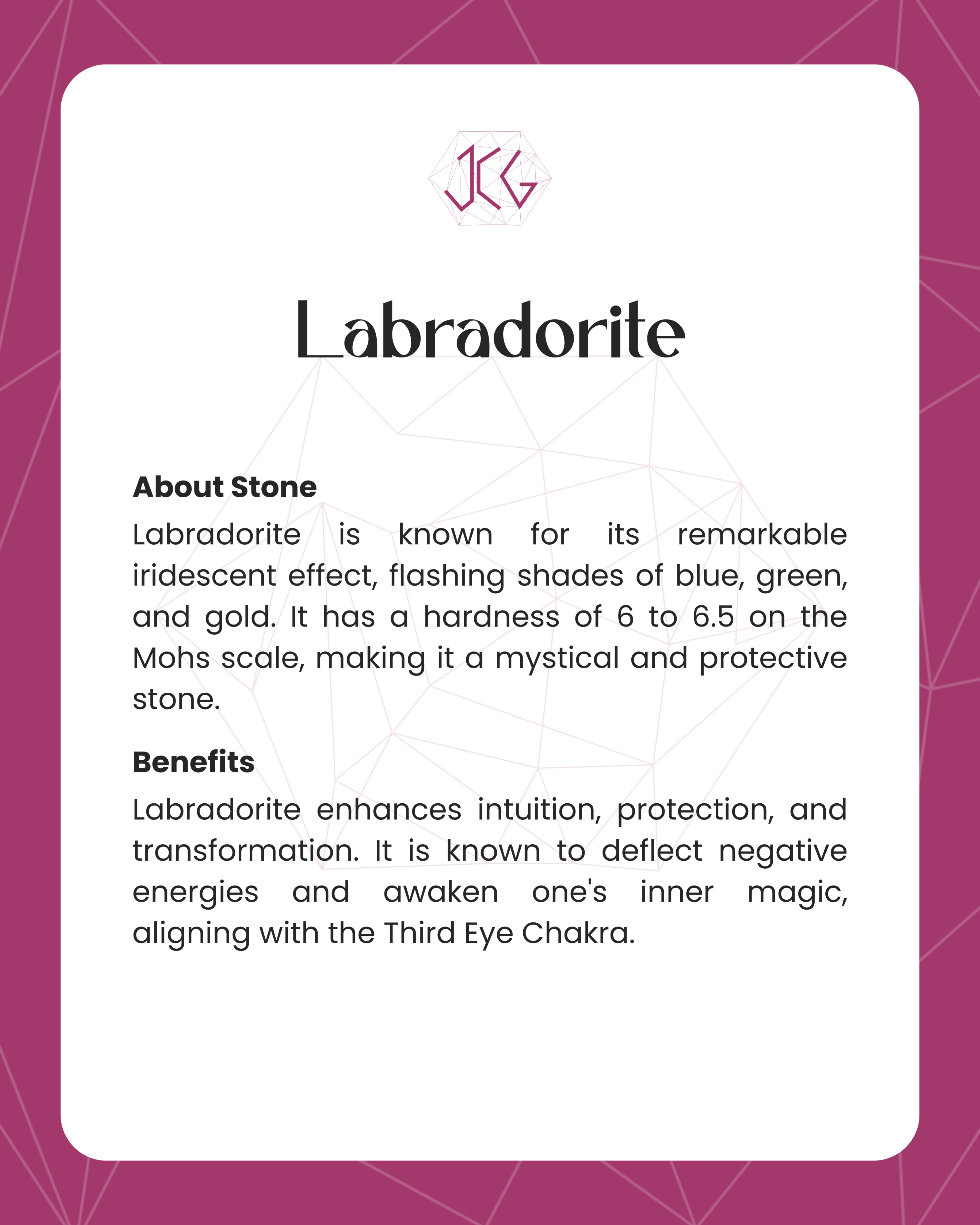 Labradorite Ring - Neha Import And Export House