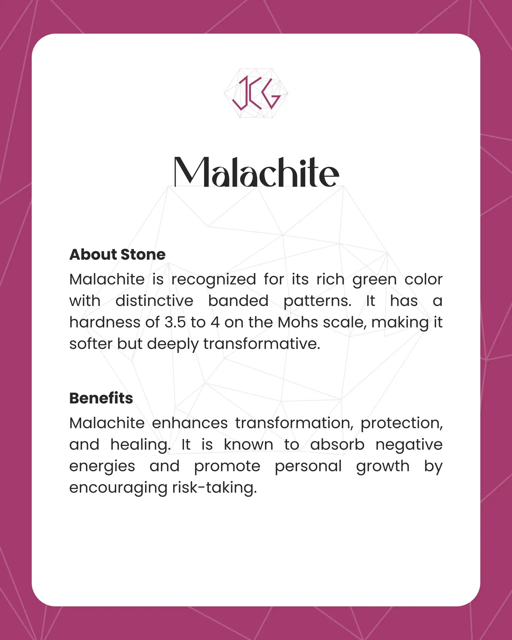 Malachite Bracelet Jaipur Crystal Gems