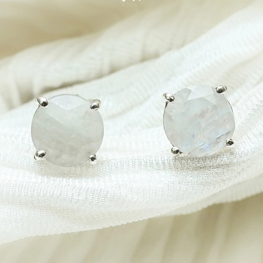 Moon stone earrings Jaipur Crystal Gems