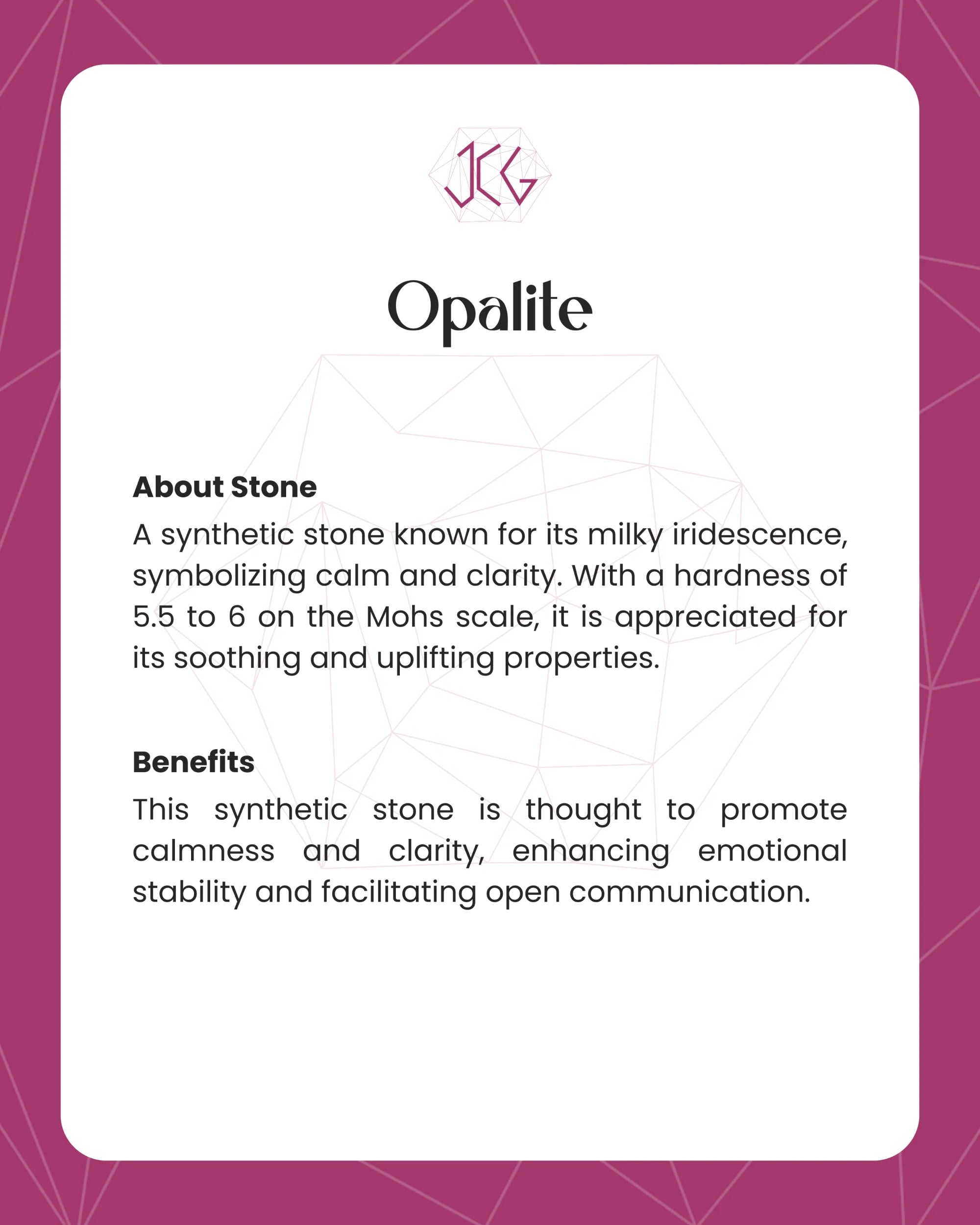 Opalite Angel Jaipur Crystal Gems