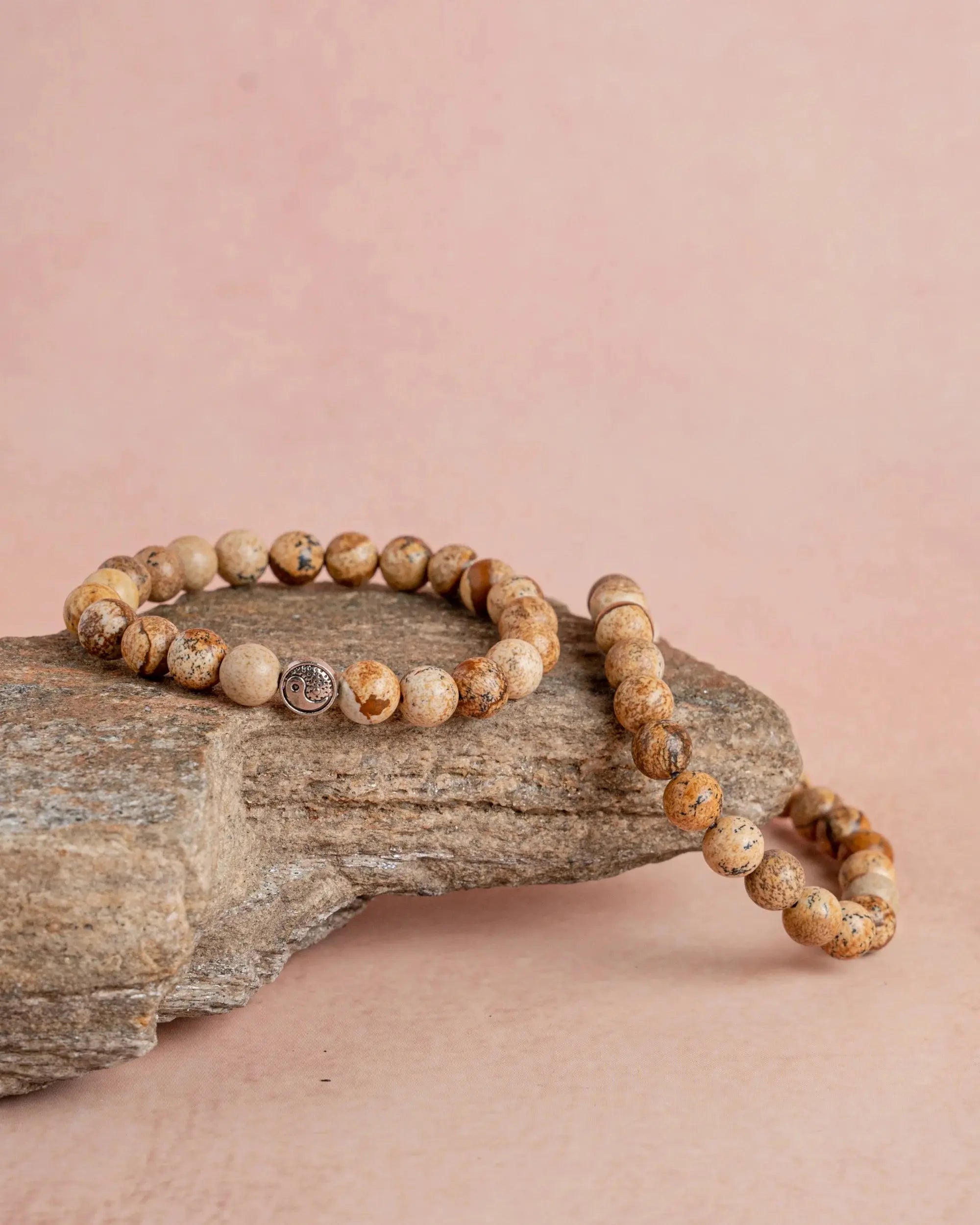 Picture Jasper Bracelet Jaipur Crystal Gems
