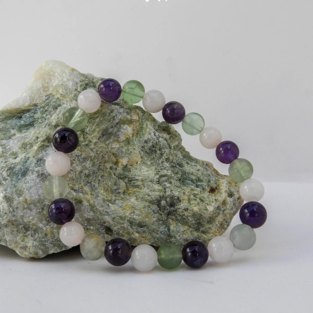 Pisces (Meena) Zodiac Sign Bracelet 8mm