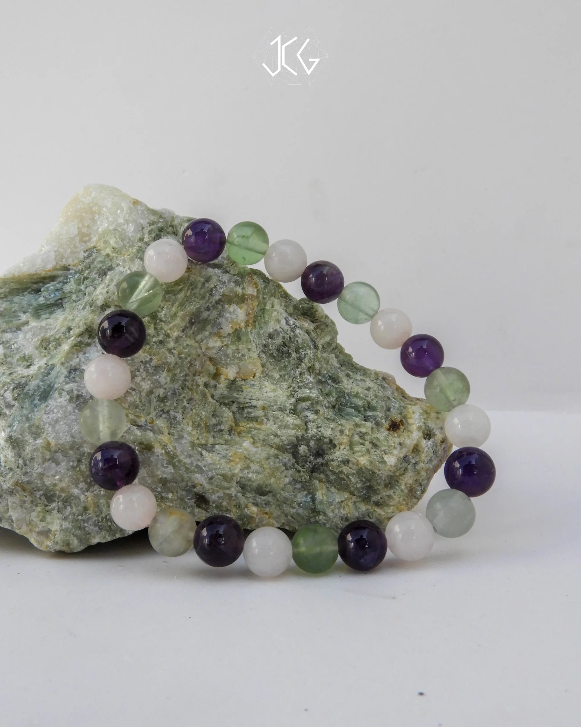 Pisces (Meena) Zodiac Sign Bracelet 8mm