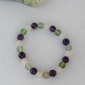 Pisces (Meena) Zodiac Sign Bracelet 8mm