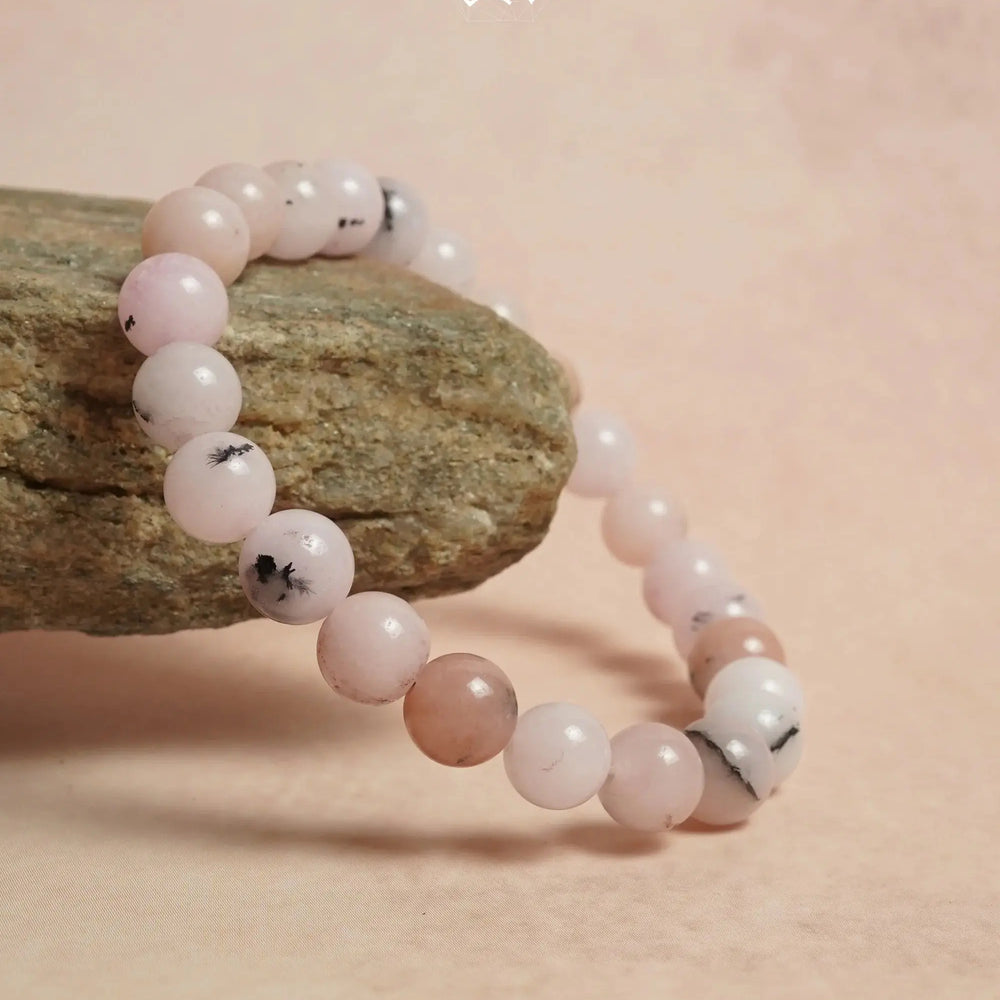 Pink Opal Bracelet Jaipur Crystal Gems