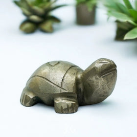 Pyrite Turtles Jaipur Crystal Gems