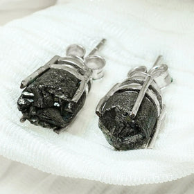 Pyrite Earrings - Jaipur Crystal Gems