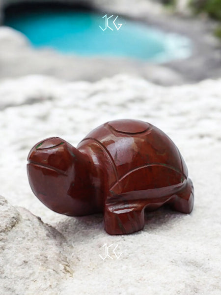Red Jasper Turtles Jaipur Crystal Gems