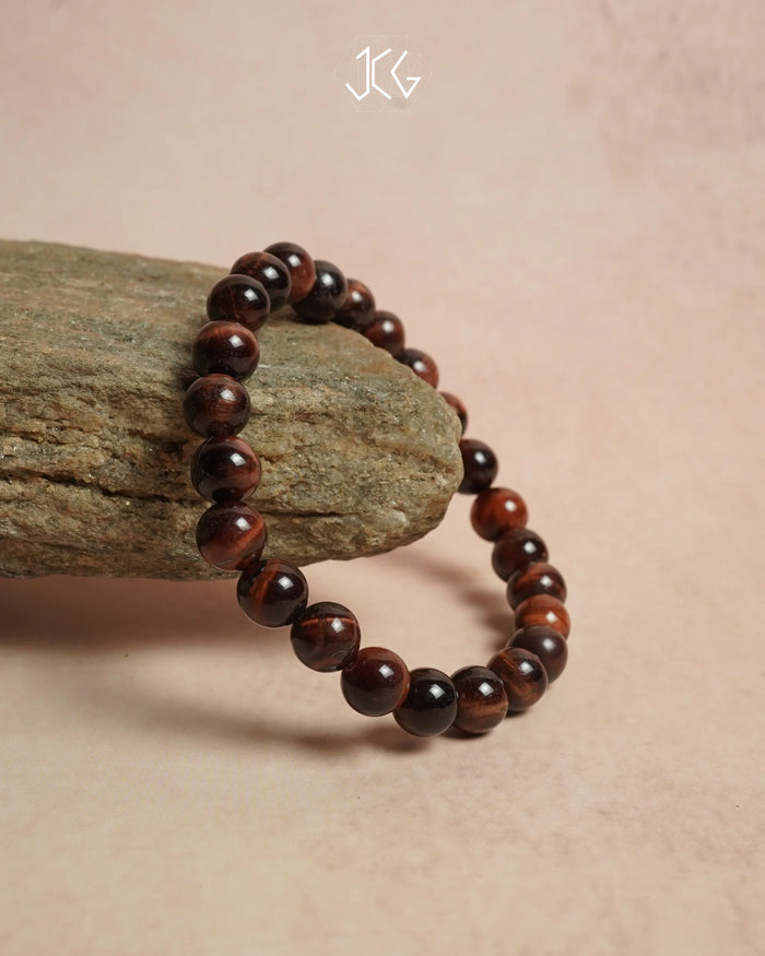 Red Tiger Eye Bracelet Jaipur Crystal Gems