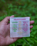 Reiki Symbol Selenite Plate - Jaipur Crystal Gems