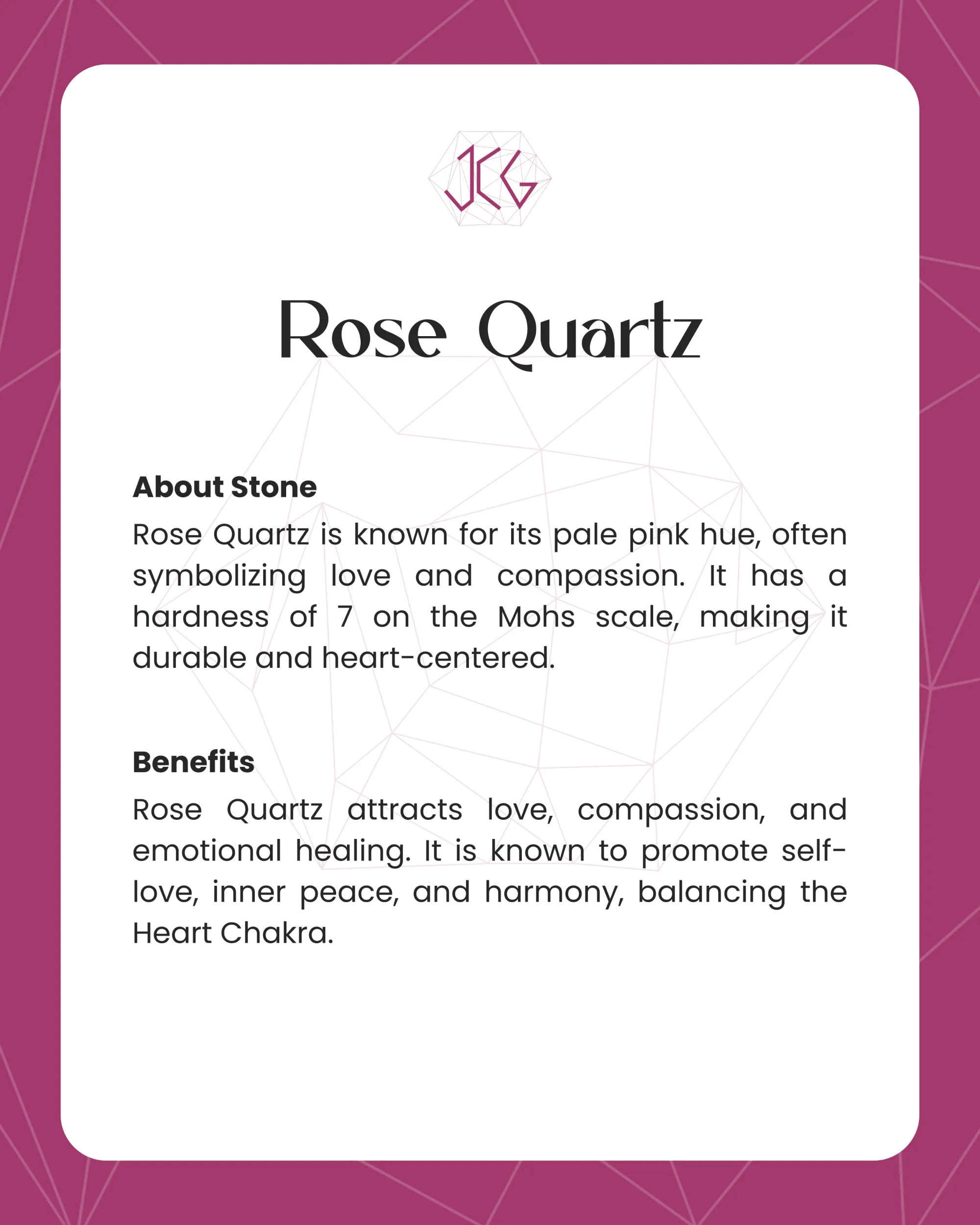 Rose Quartz Earrings - Jaipur Crystal Gems