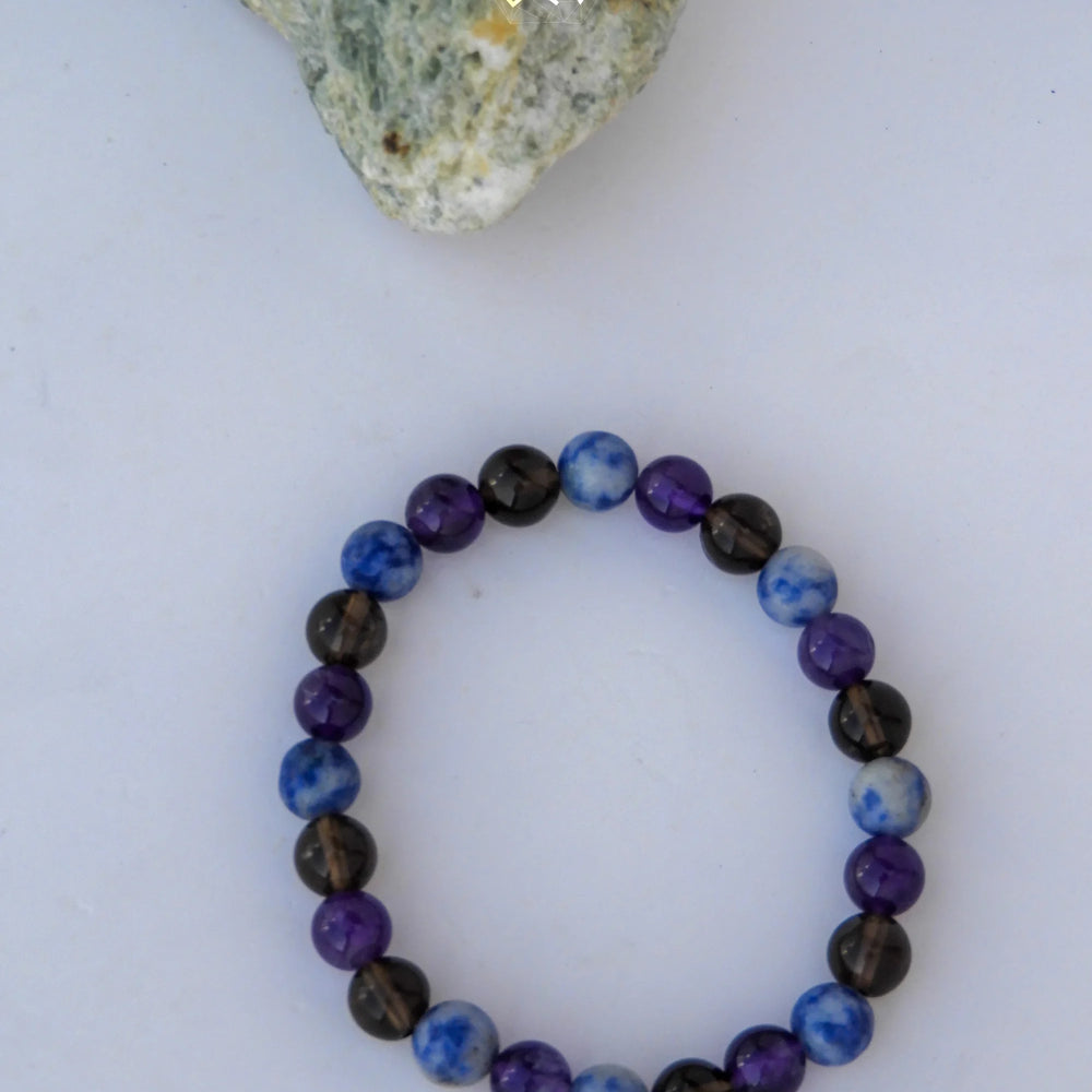 Sagittarius (Dhanu) Zodiac Sign Bracelet 8mm
