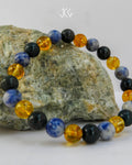 Scorpio (Vrischika) Zodiac Sign Bracelet 8mm