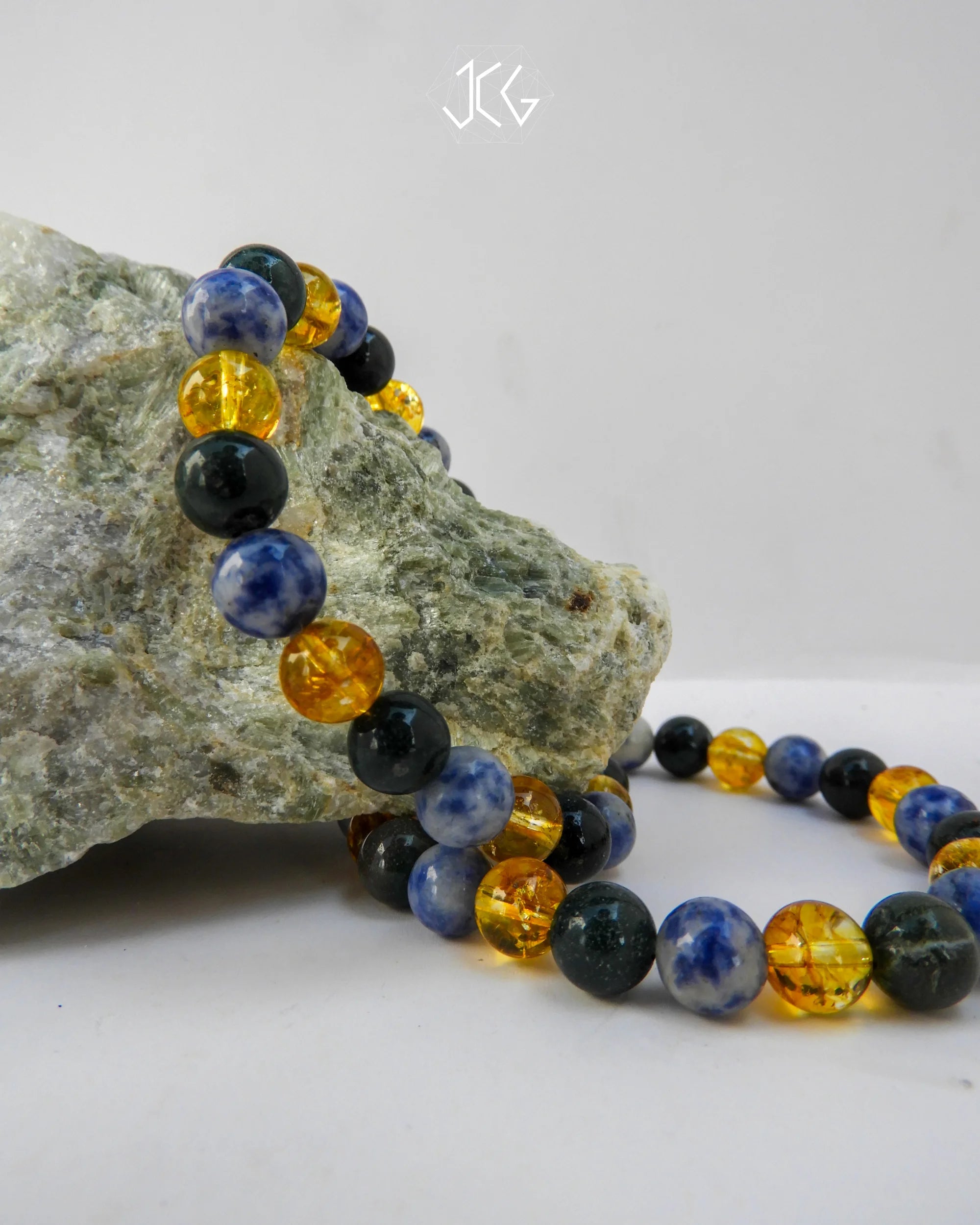 Scorpio (Vrischika) Zodiac Sign Bracelet 8mm