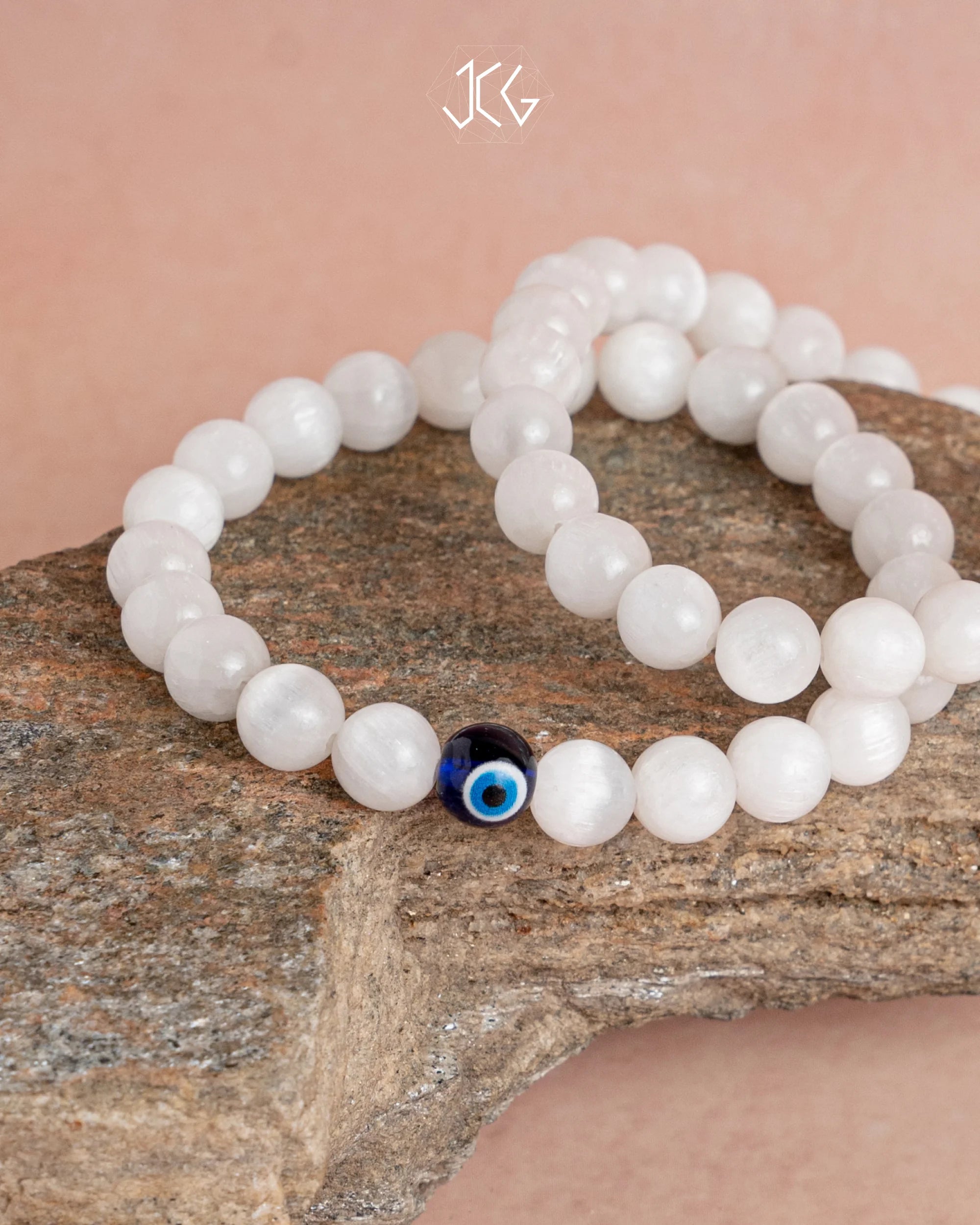 Selenite Bracelet - Jaipur Crystal Gems