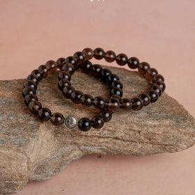 Smokey Quartz Bracelet Jaipur Crystal Gems